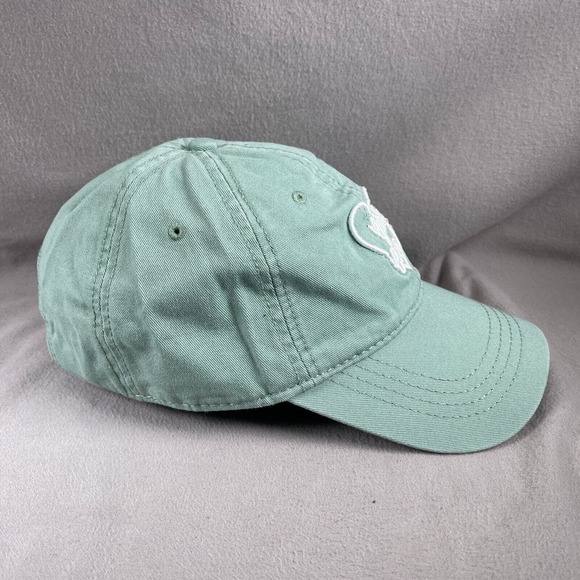 American Eagle Hat Womens One Size Green Strapback Cap Adjustable Embroidered - Picture 4 of 10